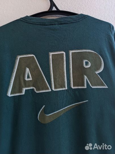 Зелёная футболка Nike Vintage