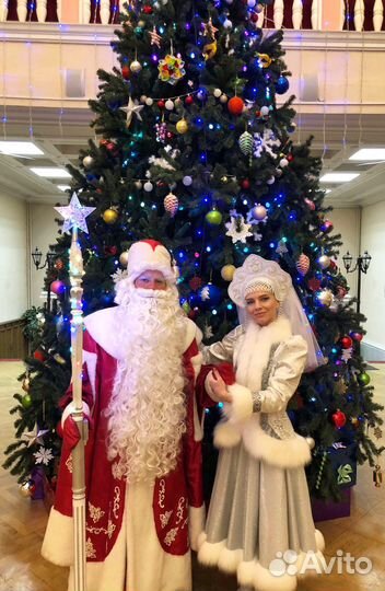 Дед Мороз и Снегурочка. Артисты театра