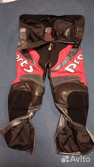 Мотоштаны кожаные Prosports