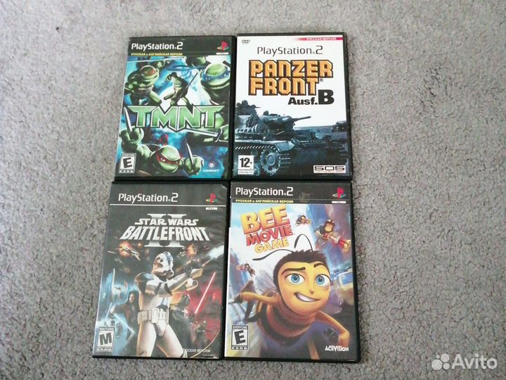 Диски для ps2 бу