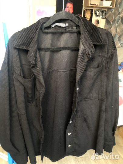 Вельветовая кофта