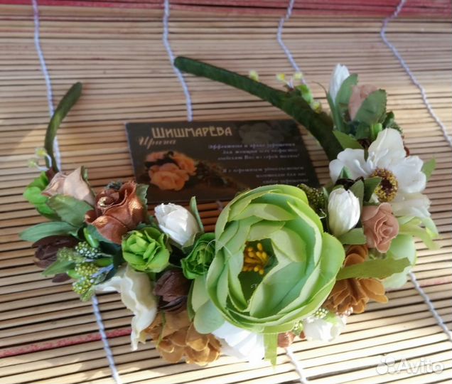 Ободок ручной работы