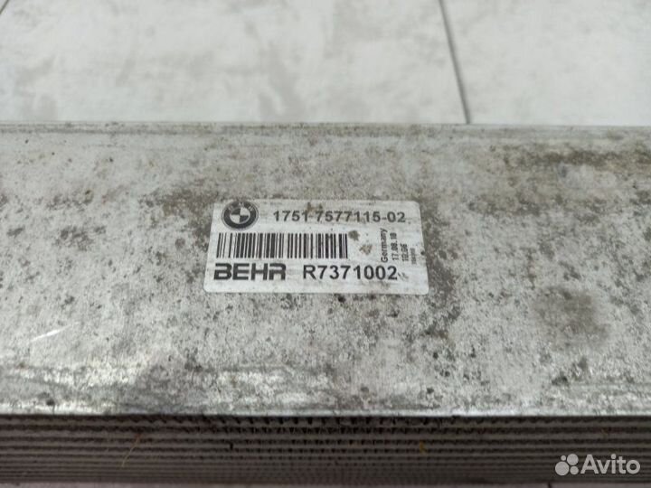 Интеркулер Bmw 535I F07 GT N55B30A 2010