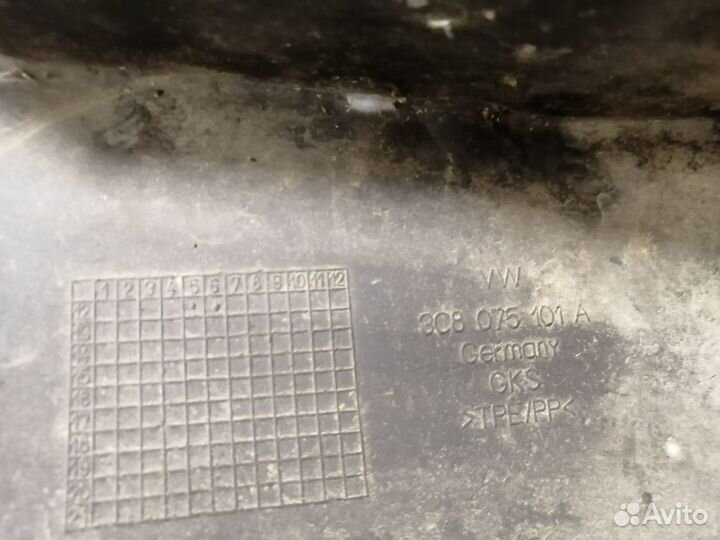 Брызговик задний (пара) для VW Passat CC