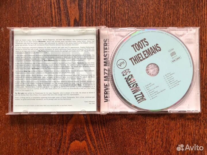 1591 / CD Toots Thielemans – Verve Jazz Masters 59