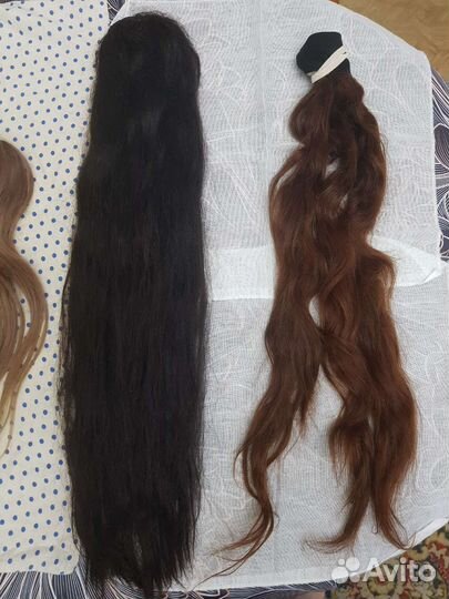 Волосы натуральные