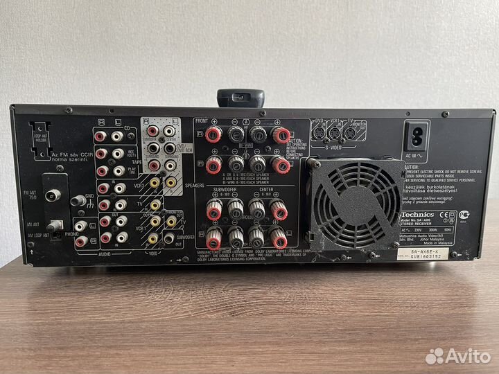 Усилитель/Рессивер technics 5.1 SA-AX6