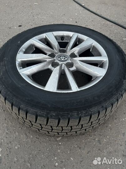 Зимняя резина на оригинальных дисках v70