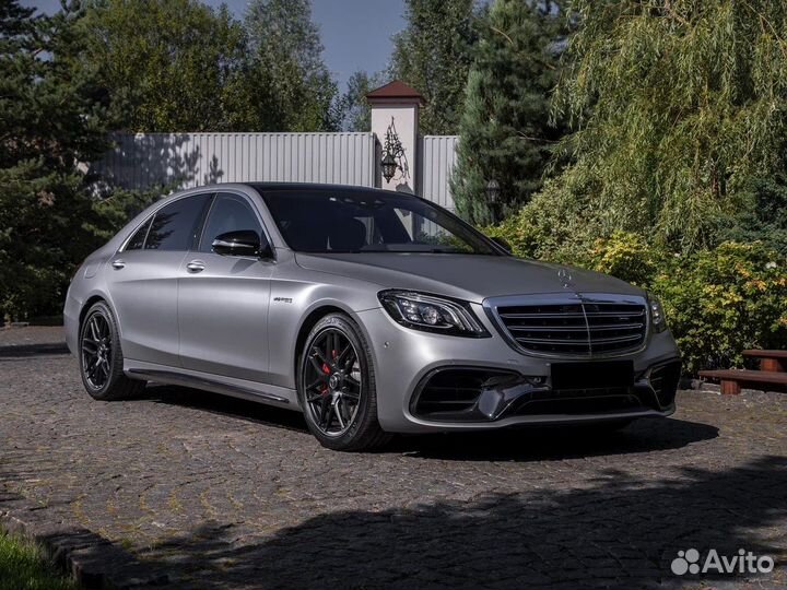 Рестайлинг с фарами S63 W222 Amg mercedes