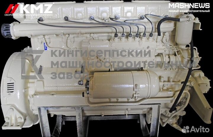 Дизельный двигатель 1Д6 ао «Барнаултрасмаш»
