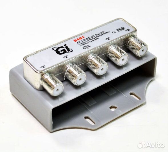 Diseqc переключатель GI B-401 (в защитном корпусе)
