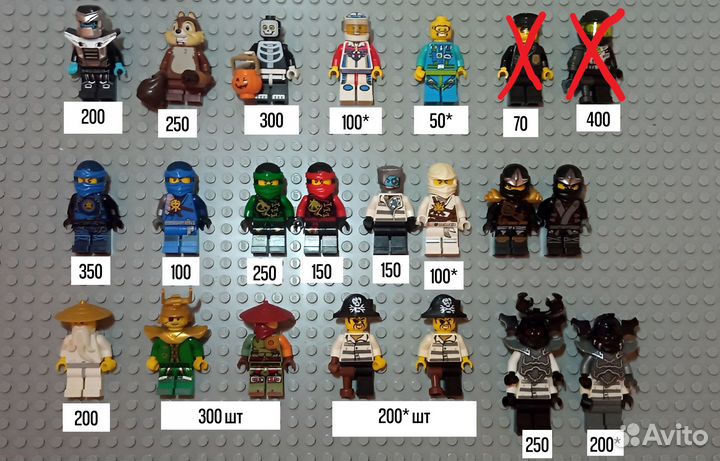 Обновлено Минифигурки lego лего фигурки разные