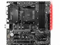 Плата msi b450m mortar max, проц r5 2600x