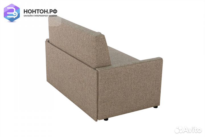 Диван выкатной Виктория-5 с кантом темно-бежевый