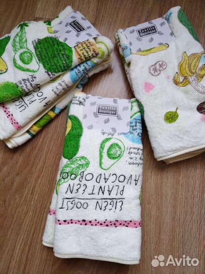 Набор полотенец из 3 шт бамбук