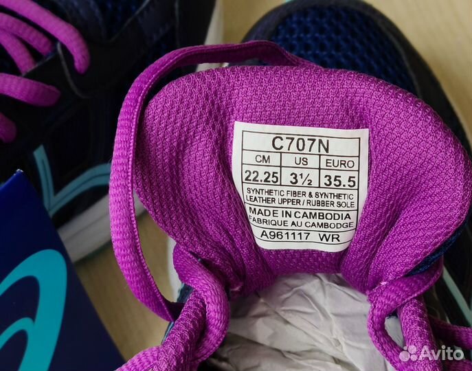 Кроссовки детские Asics р.35.5 EU (22.2 см) не б/у