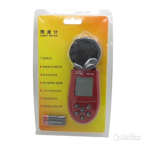 Люксметр (измеритель освещенности) HS1010
