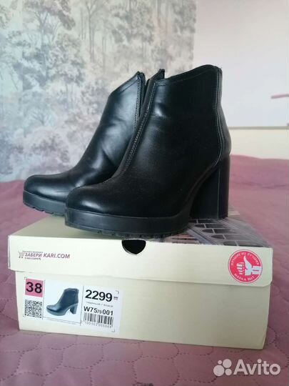 Ботинки женские 38 размера