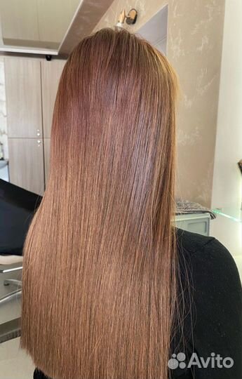 Биопротеиновые волосы + работа, Наращивание волос