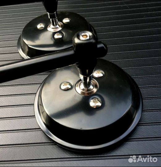 Мото зеркала круглые ретро классика хром / чёрн