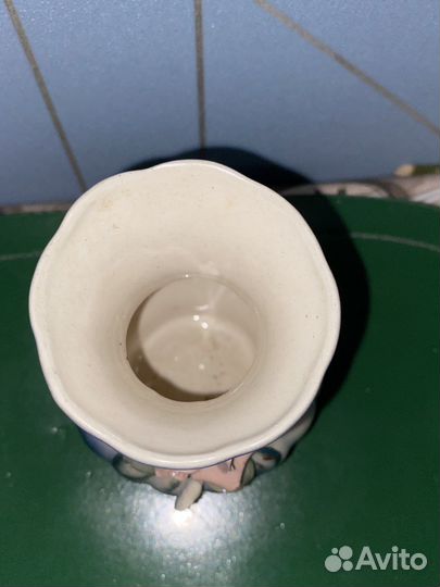 Ваза миниатюрная СССР керамика