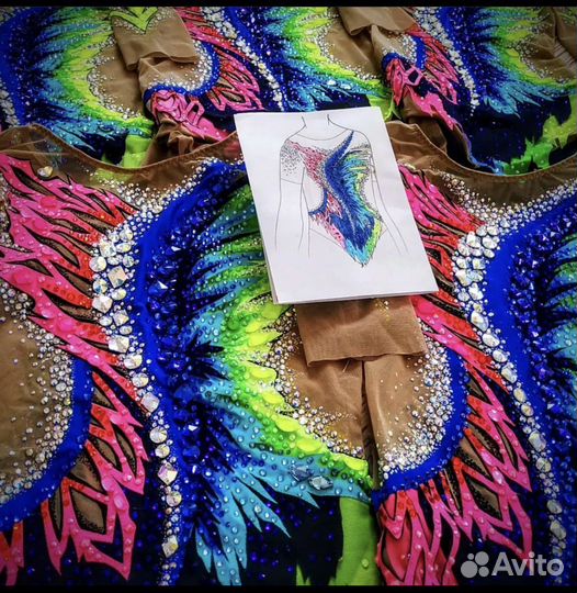 Купальник для художественной гимнастики