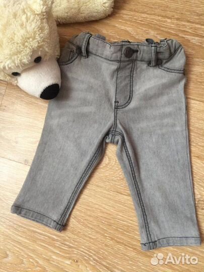 Джинсы H&M 4-6 мес