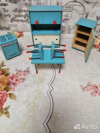 Детская мебель для кукол СССР