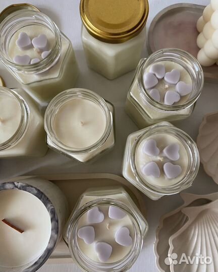 Свечи, скрабы ручной работы