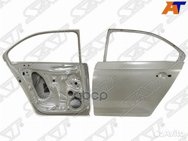 Дверь задняя skoda rapid 12-20, 20- / VW polo 2