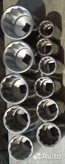 Головки дюймовые 12-ти гранные Williams