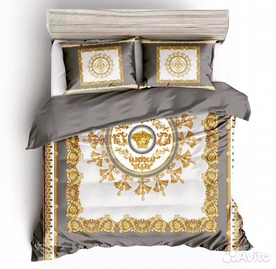 Комплект с одеялом стиль «Версаче»