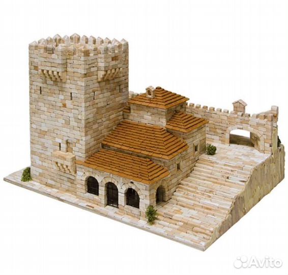 Конструктор из кирпичиков, модель башни Бухако