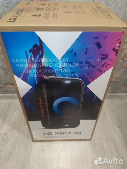 Портативная аудиосистема LG xboom XL5S новая