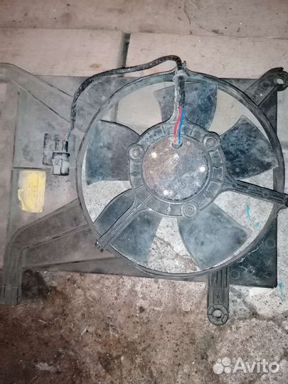 Вентилятор для дополнительного охлаждения радиатор