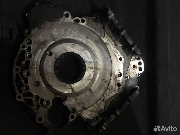 Задняя часть двигателя Ауди А6 С6 4F 2.4 BDW