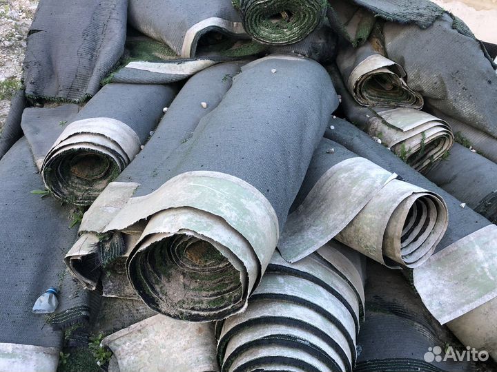 Искусственный газон б/у