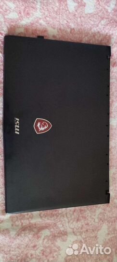 Игровой ноутбук MSI i7 ng 1050ti