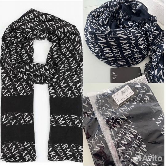 Новый шарф палантин armani exchange