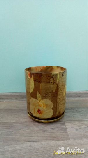 Горшок керамический для крупных цветов