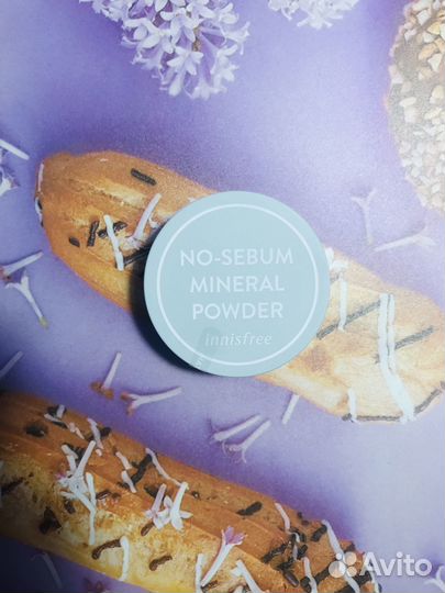 Минеральная матирующая пудра Innisfree No Sebum