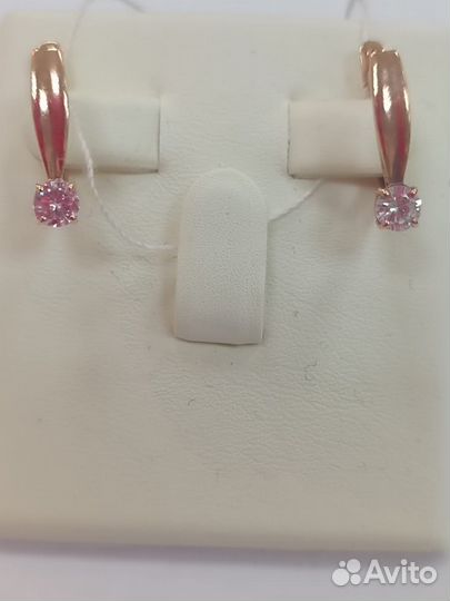 Серебряные серьги (арт113574) В9