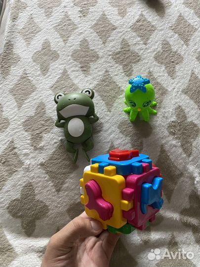 Игрушки пакетом от 0