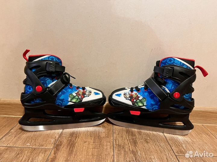 Коньки детские Марвел Мстители