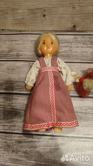 Куклы Алёнушка и Иванушка Винтаж