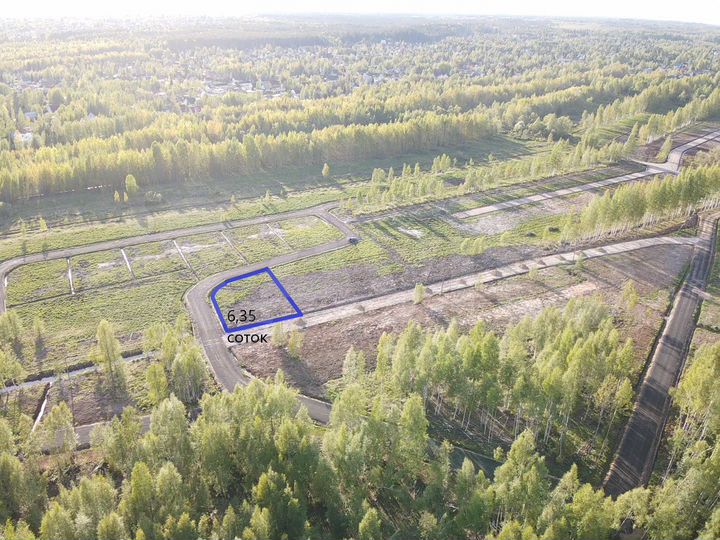 Участок 6,3 сот. (СНТ, ДНП)