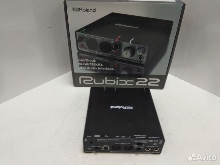 Звуковые карты Roland Rubix22
