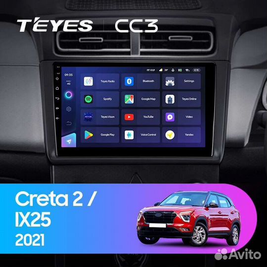 Магнитола Hyundai Creta 2 2021 Teyes