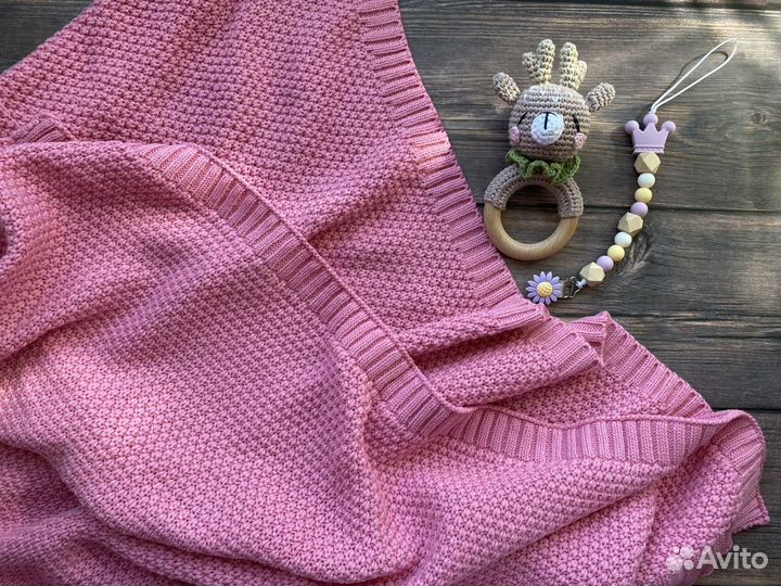 Одеяло плед для детей новое