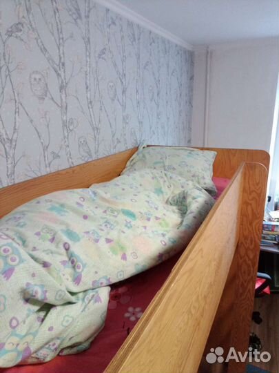 Детская кровать от 3 лет с бортиками